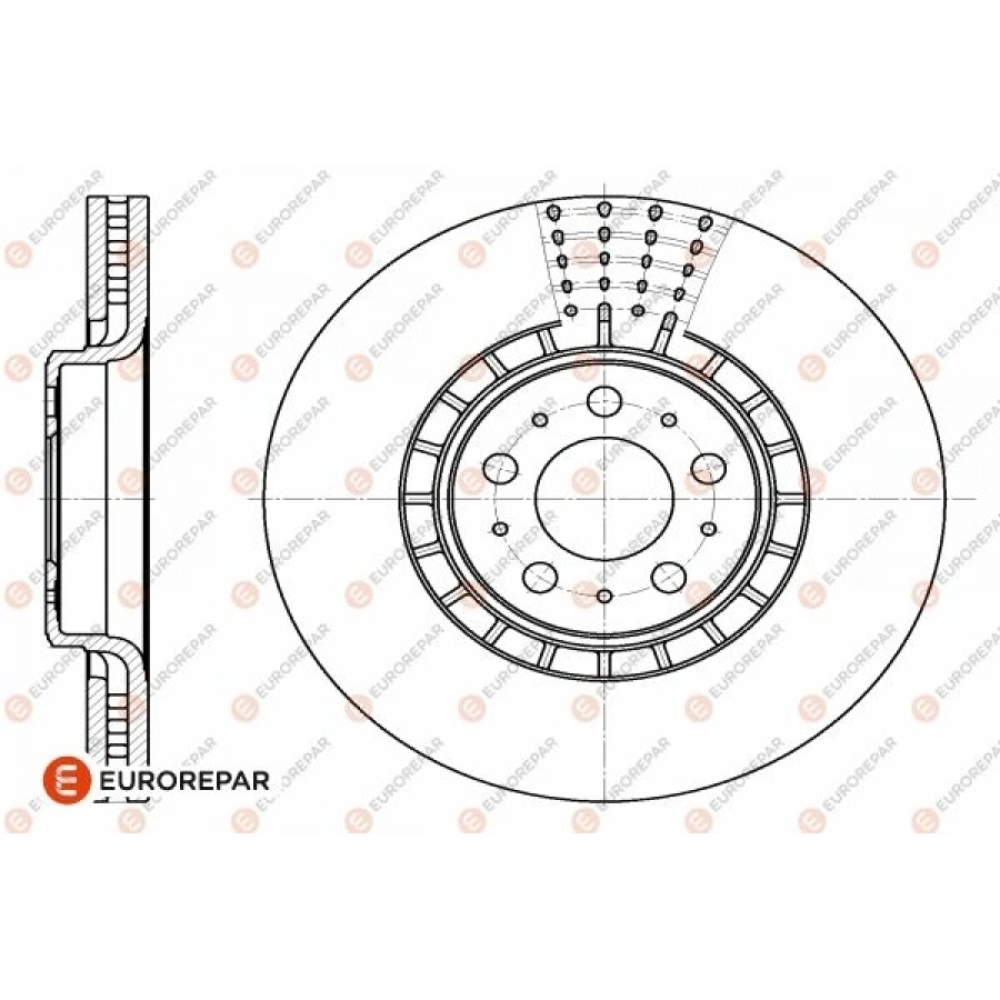 FREN DISKI ÖN VOLVO XC90 BM 02-