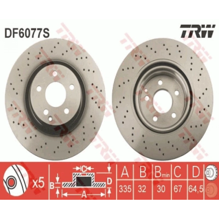 FREN DISKI ÖN W221 BM 2006-2013