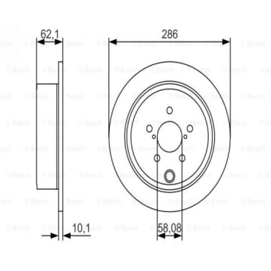FREN DISKI PROBOX 1,3 / 1,5 02-