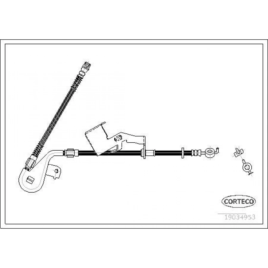 FREN HORTUMU 407 BM 04-