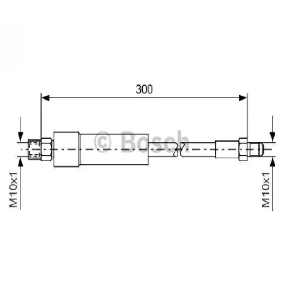 FREN HORTUMU ARKA 04-10 3-SERI (E30) 5-SERI (E60) 7-SERI (E65-E66-E67) *O.SIP*