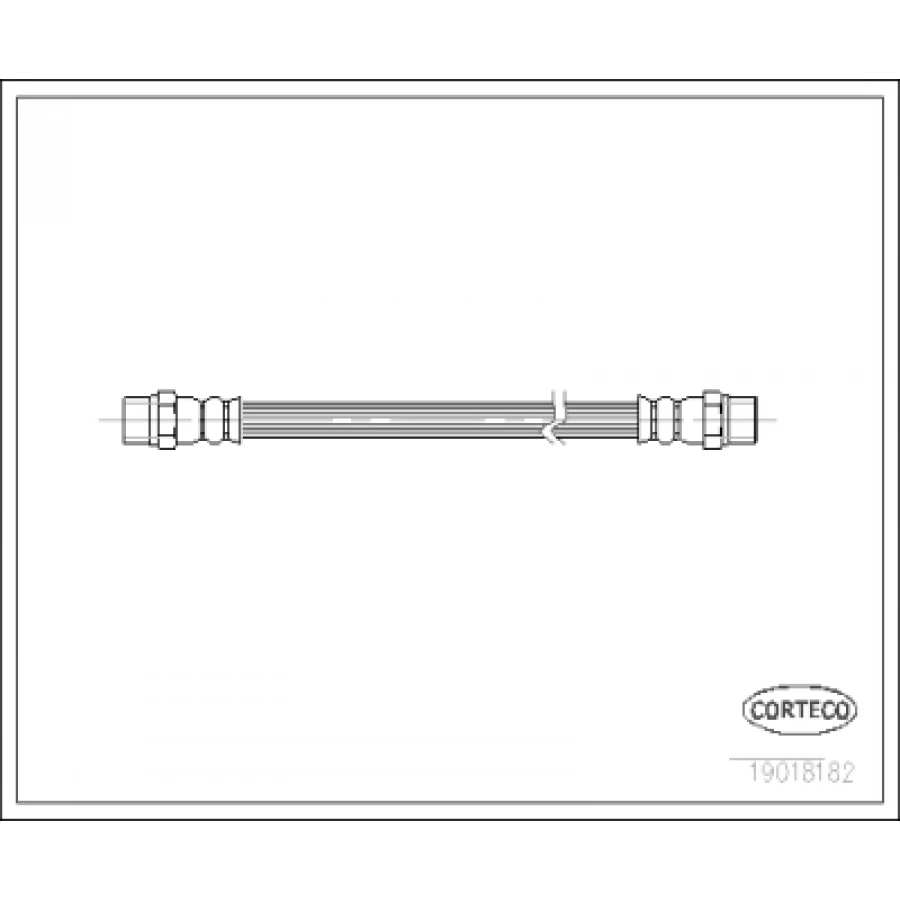 FREN HORTUMU ARKA 08519 / 24.5201-0164.3 T4-A80 BM 91-