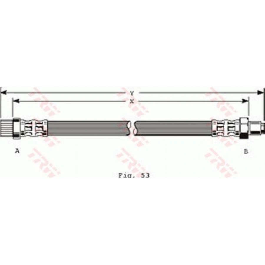 FREN HORTUMU ARKA 306 9302 306 9402 XSARA 9705