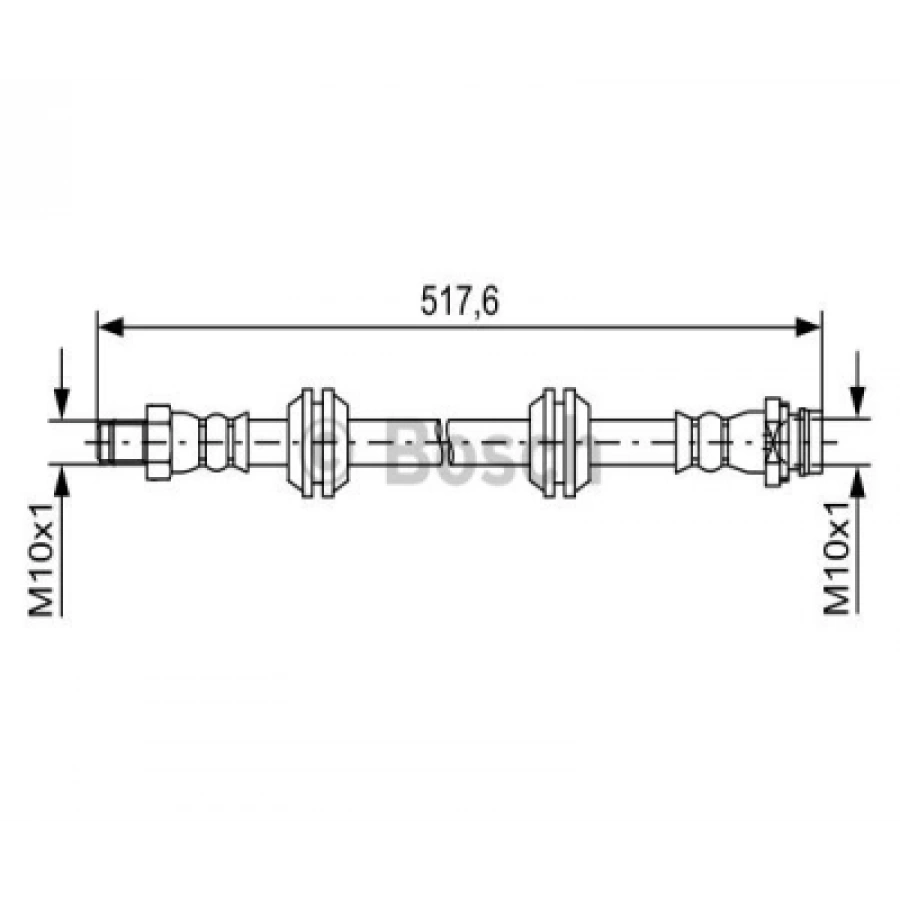 FREN HORTUMU ARKA FREELANDER 2 2.0 11-14