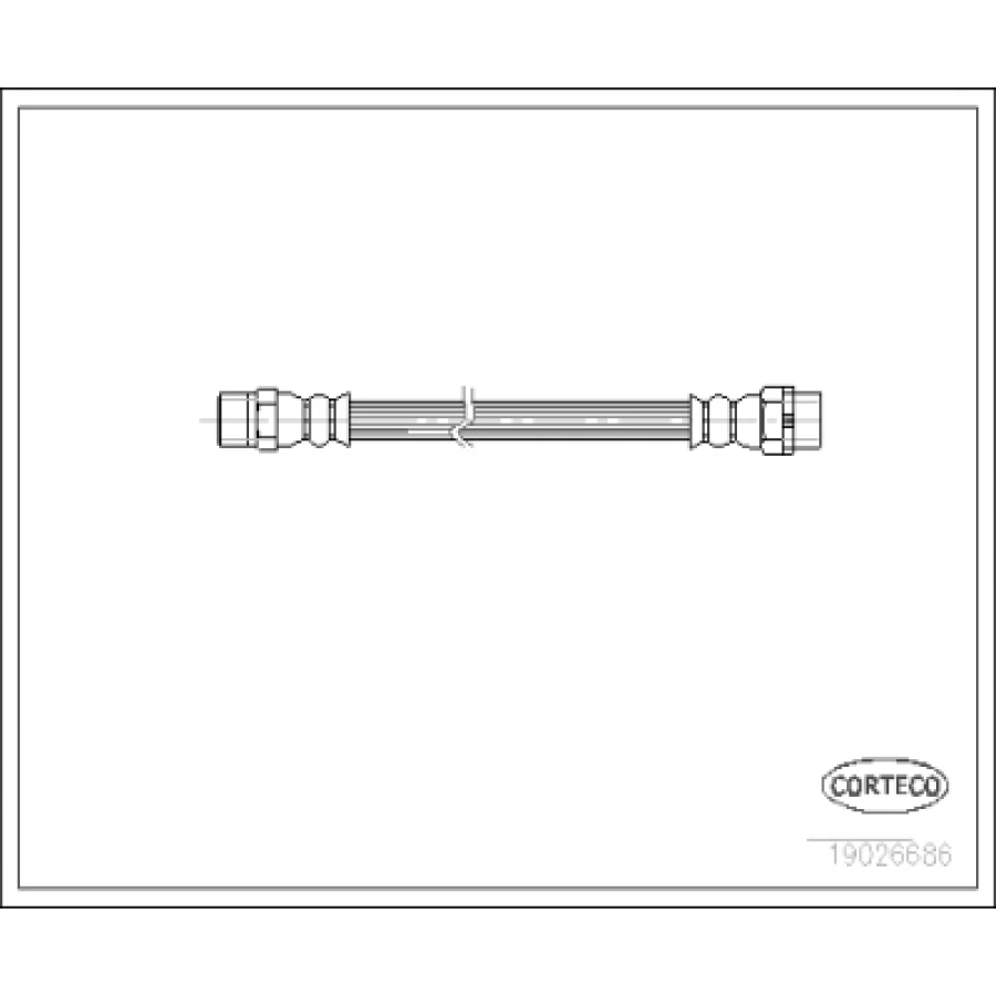 FREN HORTUMU ARKA SAG-SOL E36 BM 91-99