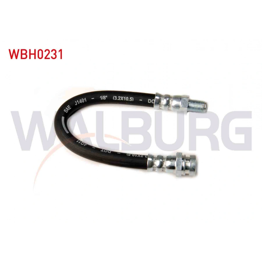 FREN HORTUMU ARKA SOL-SAG 200mm MITSUBISHI LANCER VII (CSA) 2003-2007 / MITSUBISHI OUTLANDER I (CUW) 2001-2006