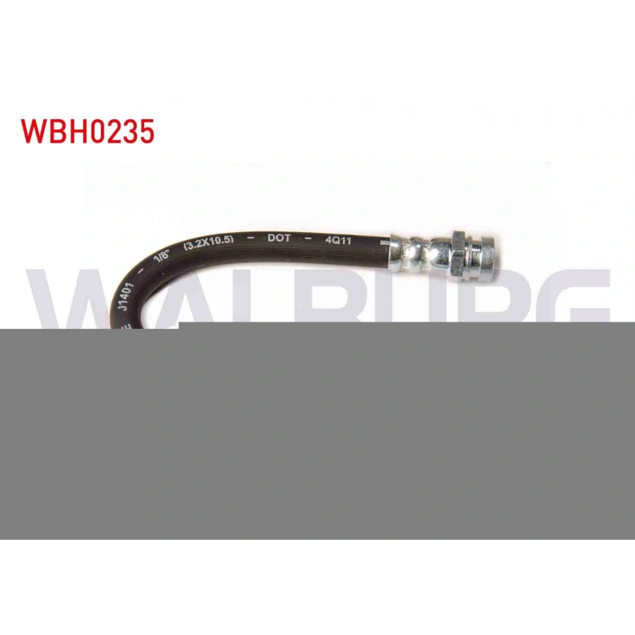 FREN HORTUMU ARKA SOL-SAG 230mm MITSUBISHI GALANT VI (EA) 1996-2004