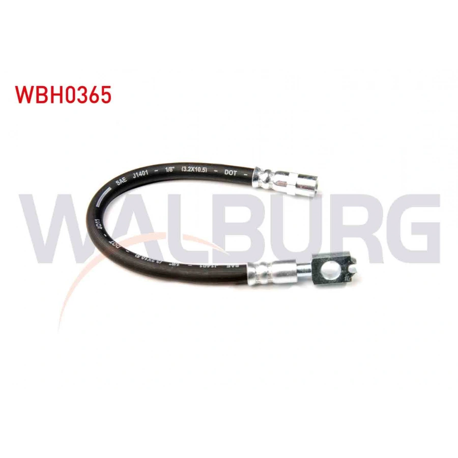 FREN HORTUMU ARKA SOL-SAG 250mm AUDI A4 (8E2,B6) 2000-2004