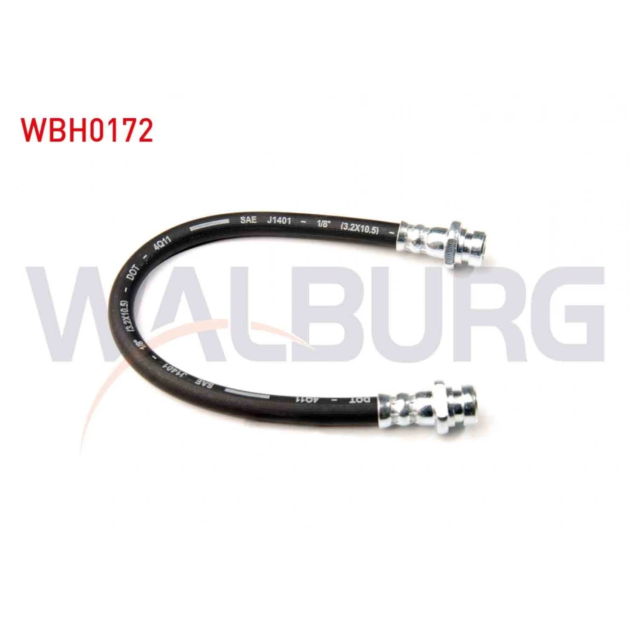 FREN HORTUMU ARKA SOL-SAG 260mm MAZDA 323 IV (BG) 1989-1994