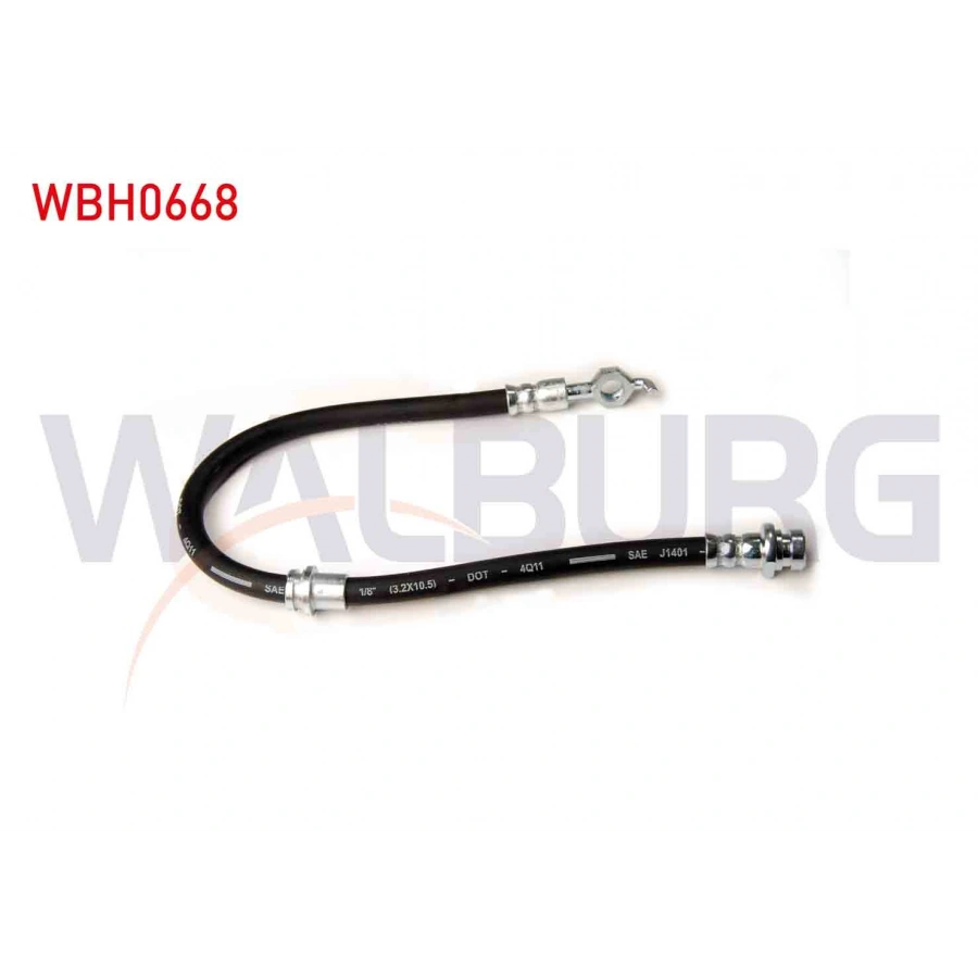 FREN HORTUMU ARKA SOL-SAG 460mm MAZDA 626 V (GF) 1992-1997