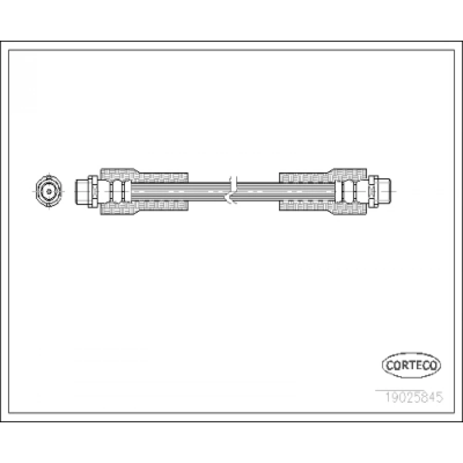 FREN HORTUMU ÖN 14042 PASSAT-A4-A6 BM 97-04