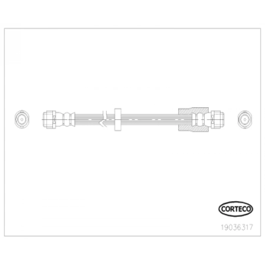 FREN HORTUMU ÖN 28196 A4 BM 00-08