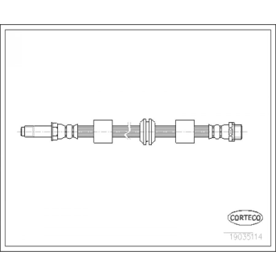 FREN HORTUMU ÖN 34251 / 24.5140-0514.3 T5-T6 BM 04-