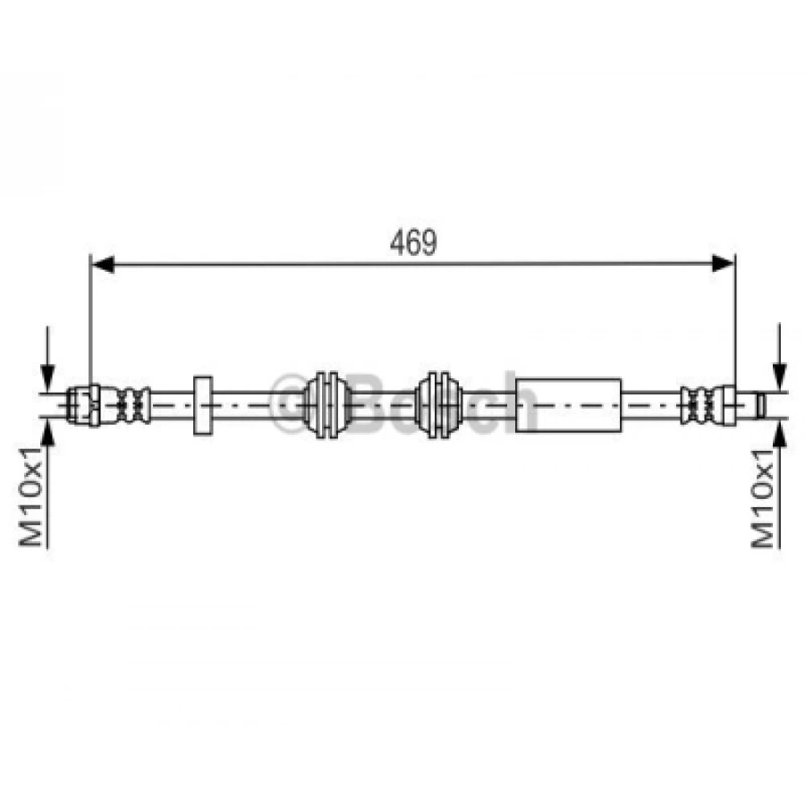 FREN HORTUMU ÖN 469MM 205-213-238-CLS257 BM 2014-