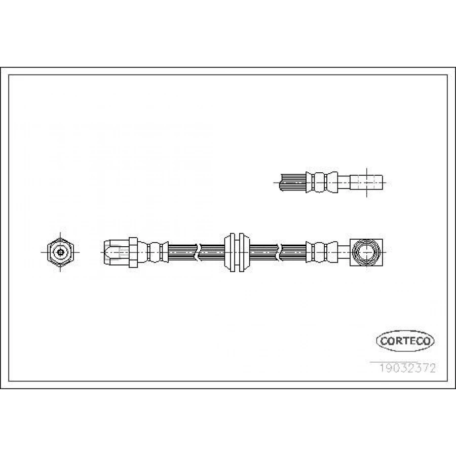 FREN HORTUMU ÖN MINI R50-R52-R53 BM 00-04