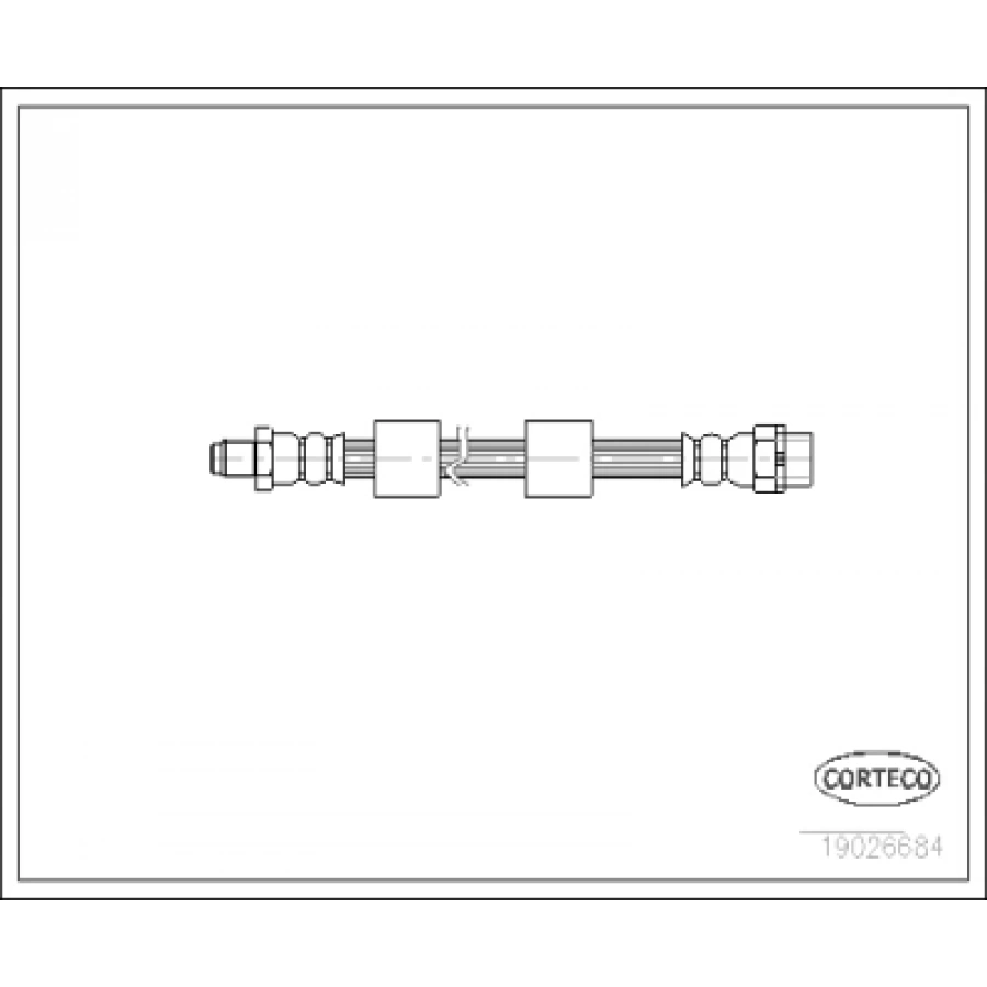 FREN HORTUMU ÖN SAG-SOL E39 BM 96-03