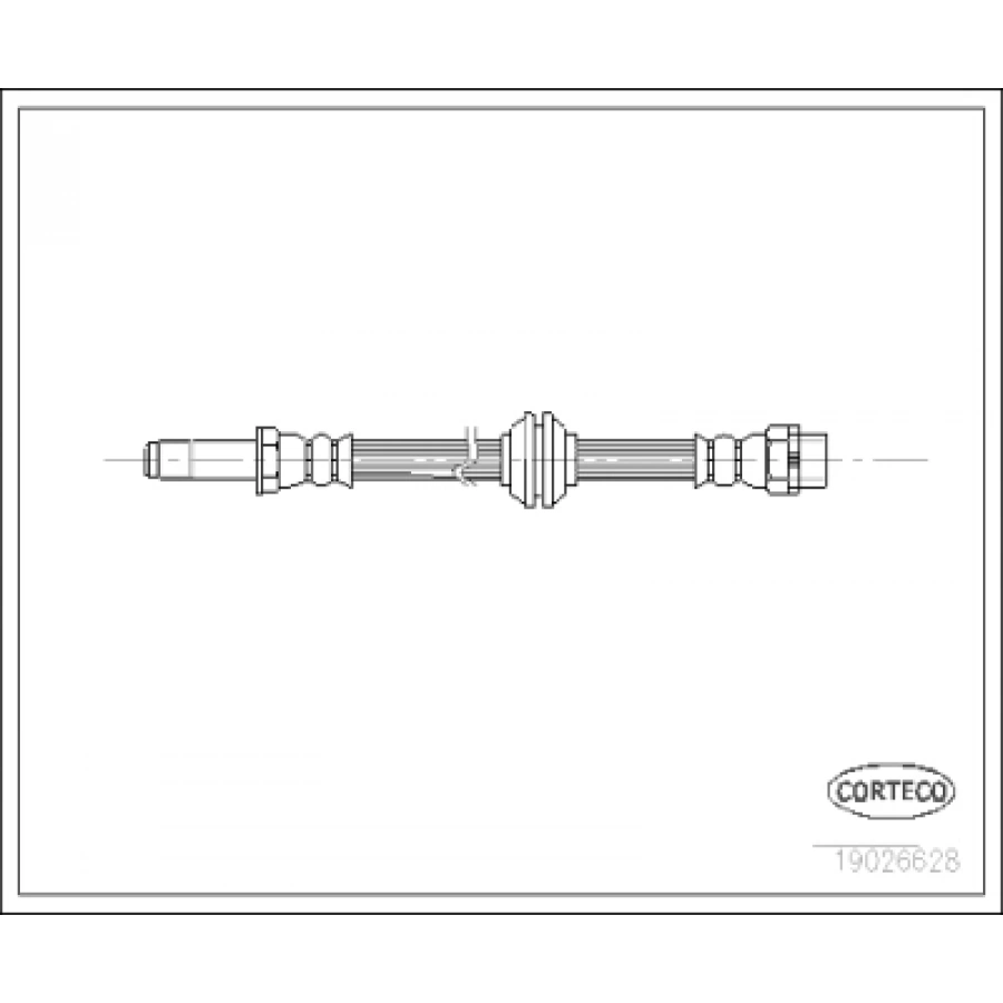 FREN HORTUMU ÖN SAG-SOL E46-Z4 E85-E86 BM 99-05