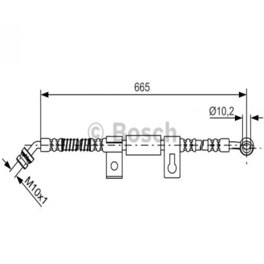 FREN HORTUMU ÖN SAG SORENTO BENZIN-DIZEL 2002-
