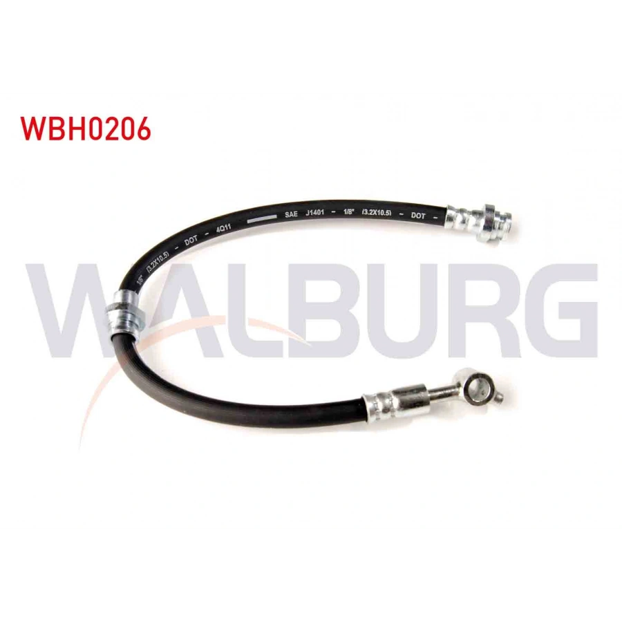 FREN HORTUMU ON SOL 390mm NISSAN PRIMERA (P11) 1996-2001