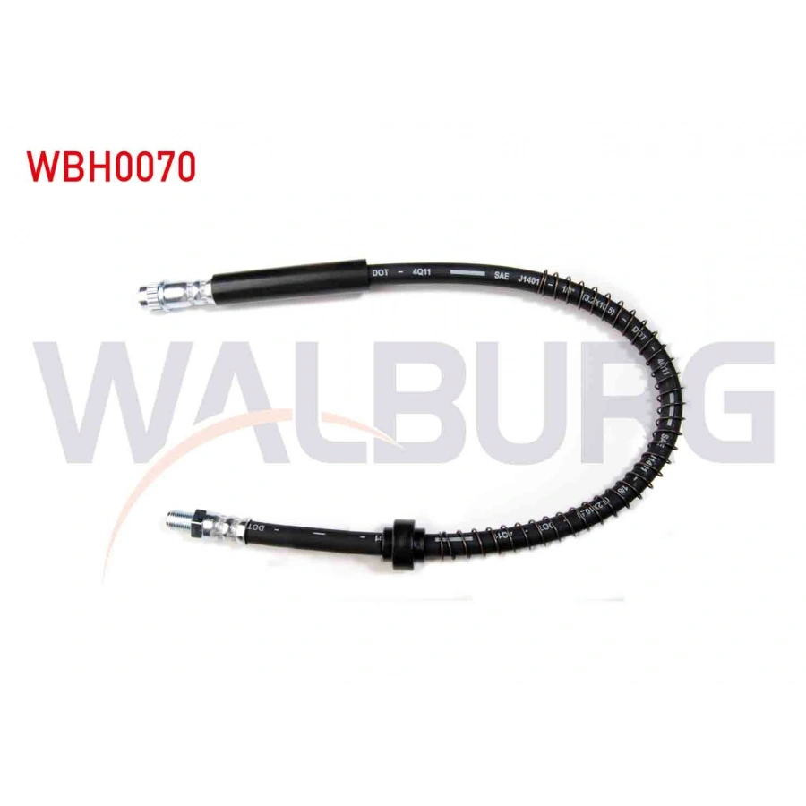 FREN HORTUMU ON SOL-SAG 520mm PEUGEOT 306 (7B,N3,N5) 1993-2002