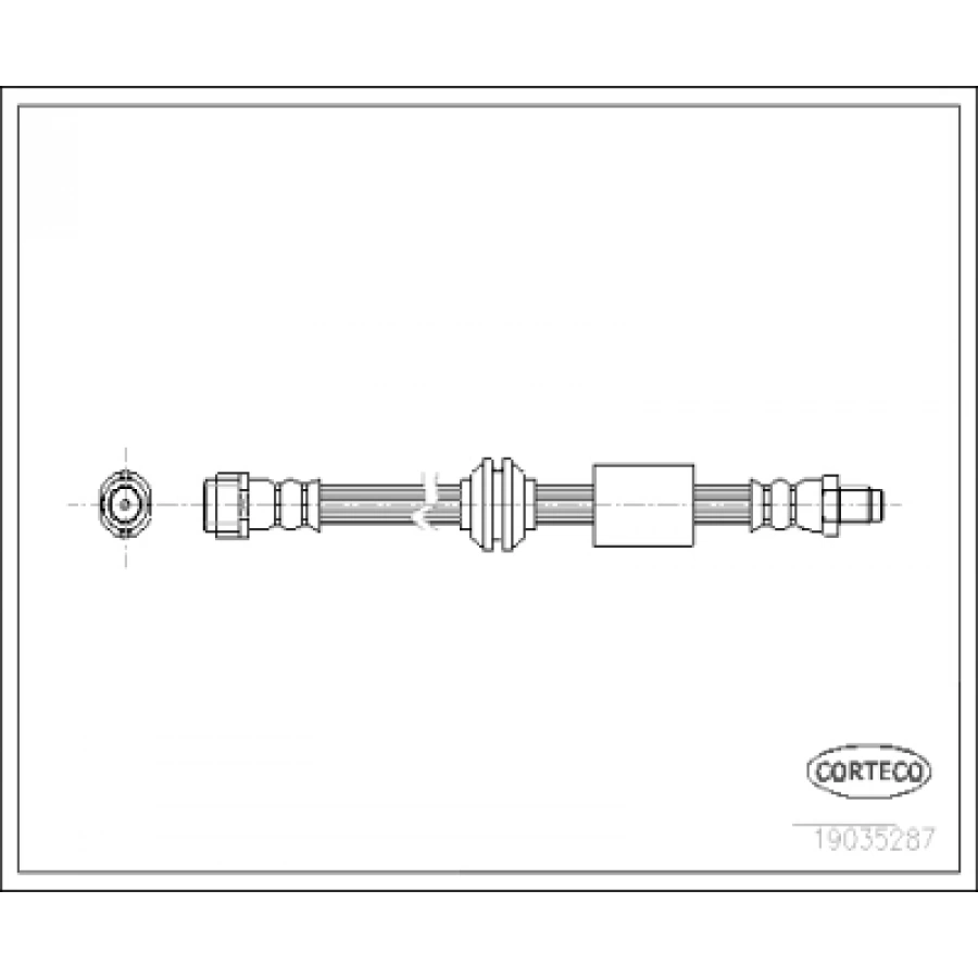 FREN HORTUMU ÖN W164 OM642 06-14