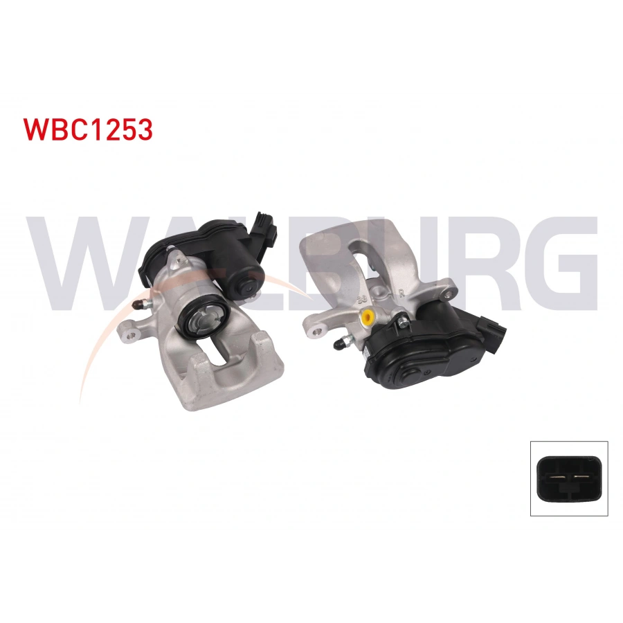 FREN KALIPER ELEKTRONIK SAG ARKA PISTON 38mm DISK 274mm RENAULT GRAND SCENIC III 2009-