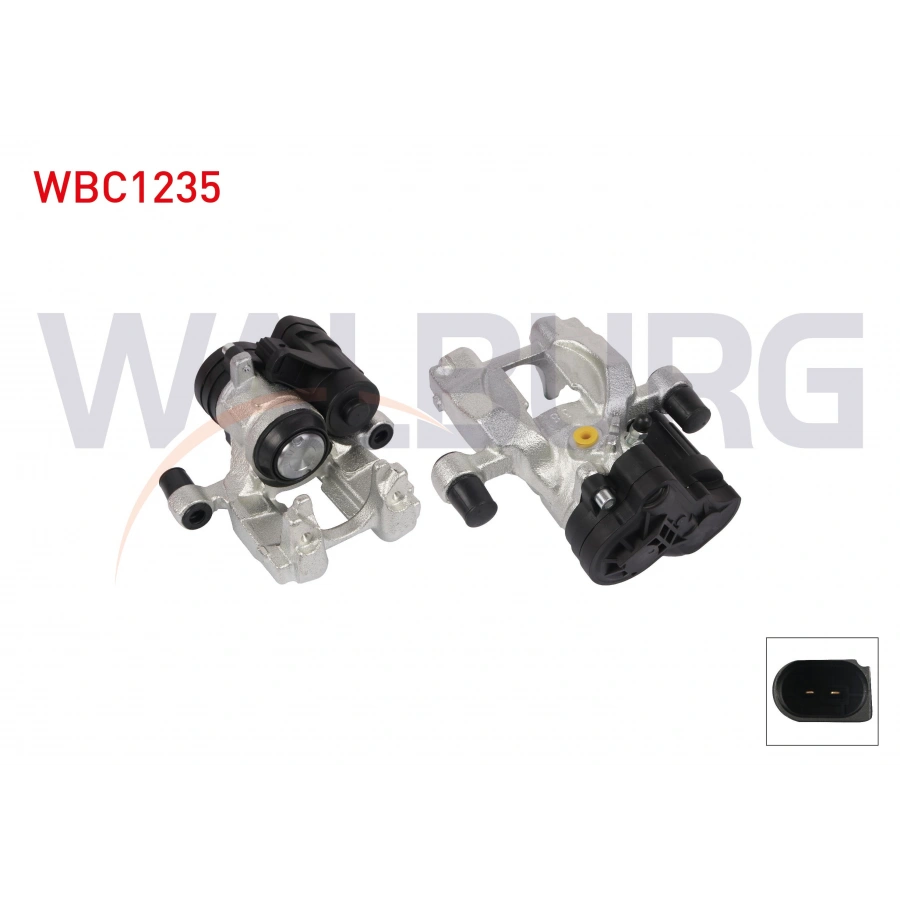 FREN KALIPER ELEKTRONIK SAG ARKA PISTON 38mm DISK 300mm AUDI A3 2012-/A3 CABRIO 2016- / A3 SPORTBACK 2012-/ GOLF VII 2012-