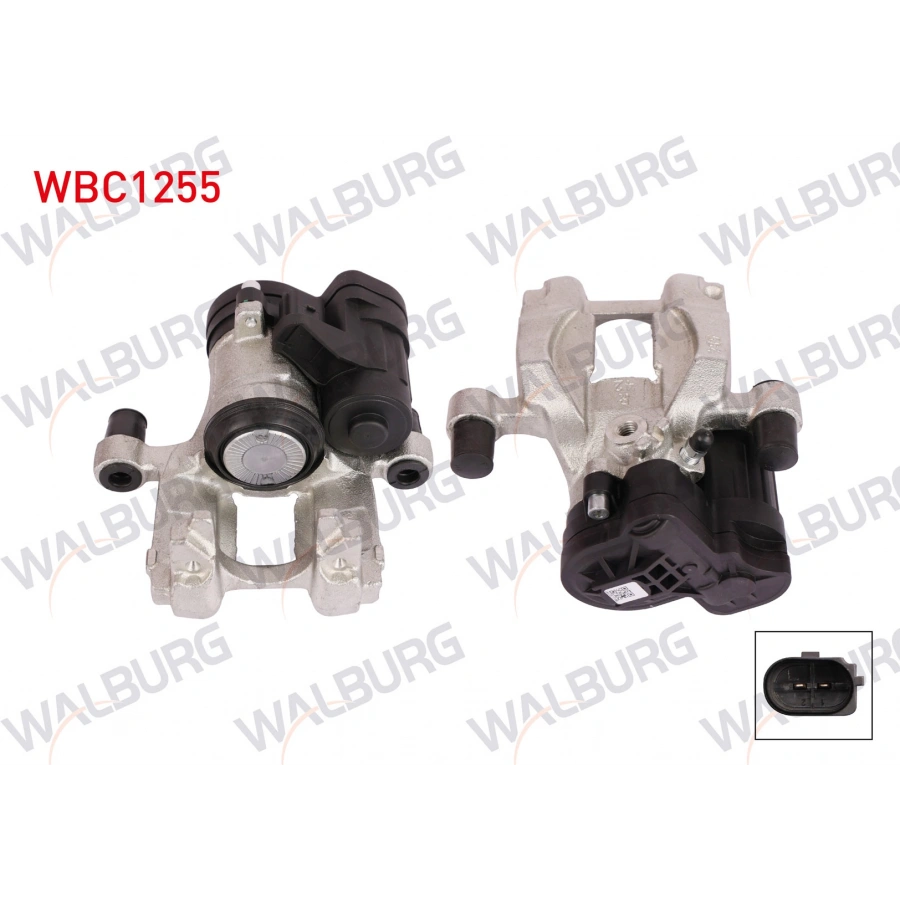 FREN KALIPER ELEKTRONIK SAG ARKA PISTON 42mm DISK 300mm SKODA SUPERB III 2015-/ KODIAQ 2016-/ VW TIGUAN 2016- / PASSAT 2014-/ SEAT TARRACO 2018