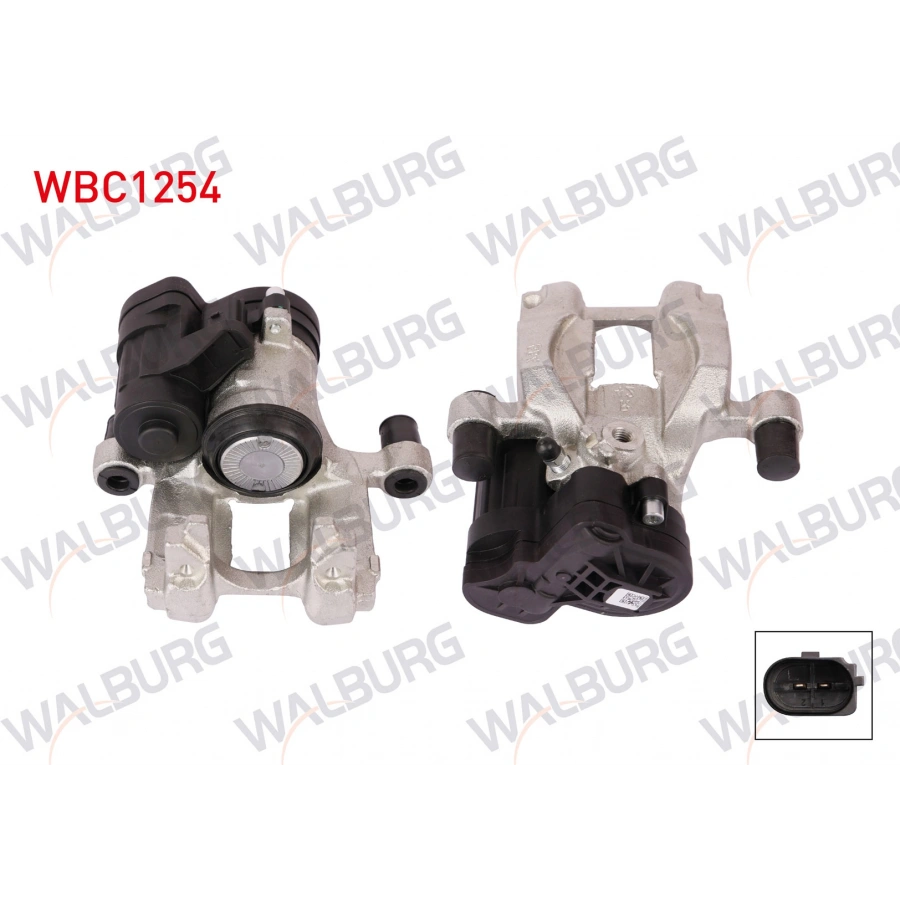 FREN KALIPER ELEKTRONIK SOL ARKA PISTON 42mm DISK 300mm SKODA SUPERB III 2015-/ KODIAQ 2016-/ VW TIGUAN 2016- / PASSAT 2014-/ SEAT TARRACO 2018-