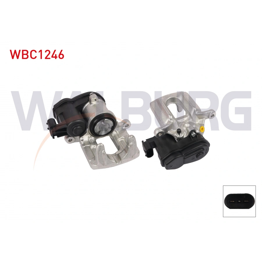 FREN KALIPER ELEKTRONIK SOL ARKA PISTON 42mm DISK 330mm BMW X3 (F25) sDrIve 20d xDrIve 20d 2010-2017 / X4 (F26) xDrIve 20d xDrıve 30d 2014-2018