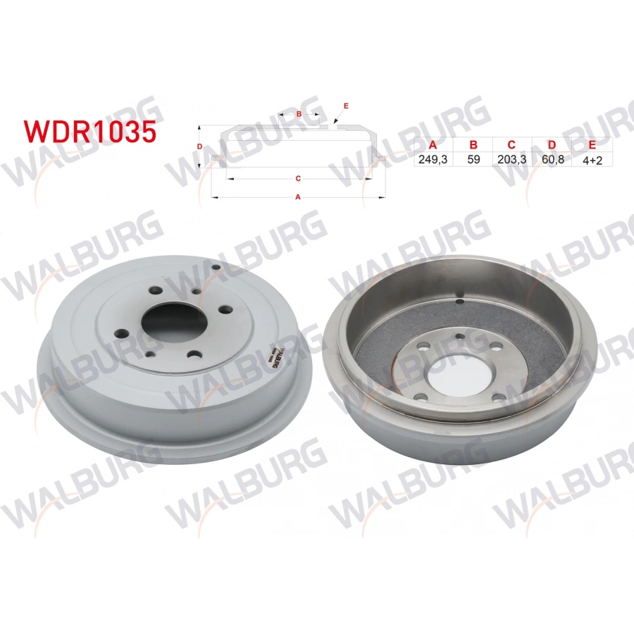 FREN KAMPANASI ARKA 4 DELIK FIAT MAREA 1996- 2007 / BRAVA 1995-2002 / PUNTO 1999-2009