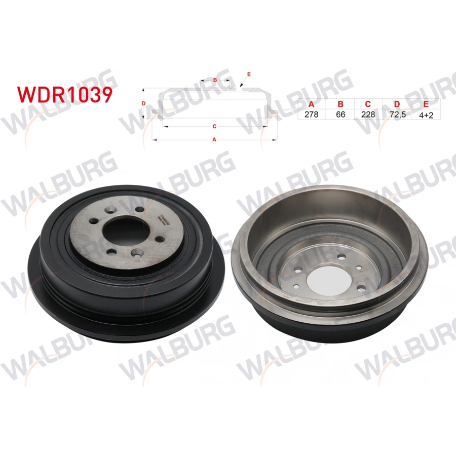 FREN KAMPANASI ARKA 4 DELIK RENAULT KANGOO 1.5 DCI 1998-2008