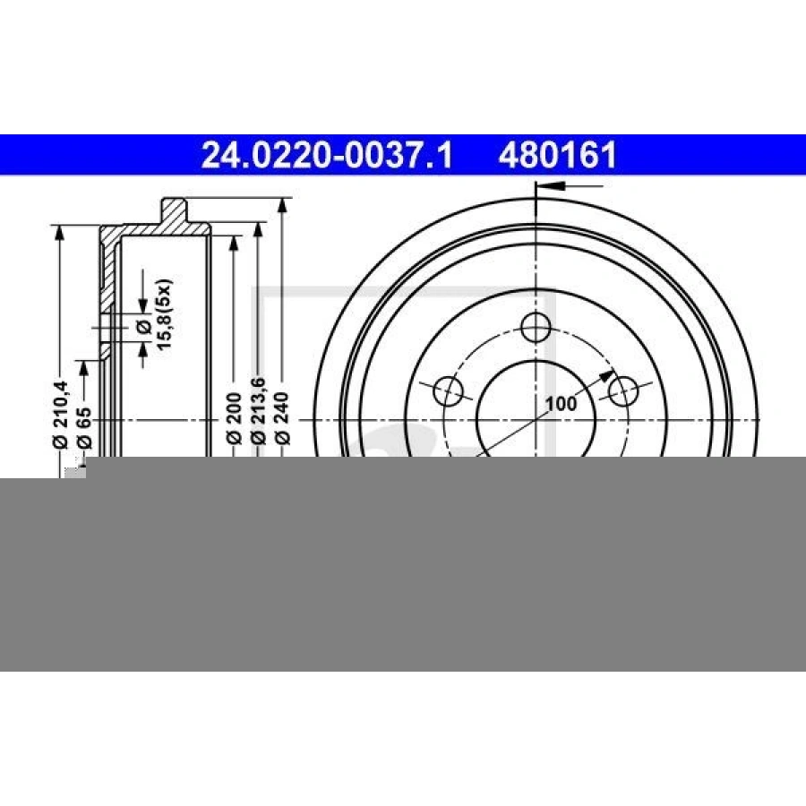 FREN KAMPANASI ARKA CARAVELLE TRANSPORTER 90>96