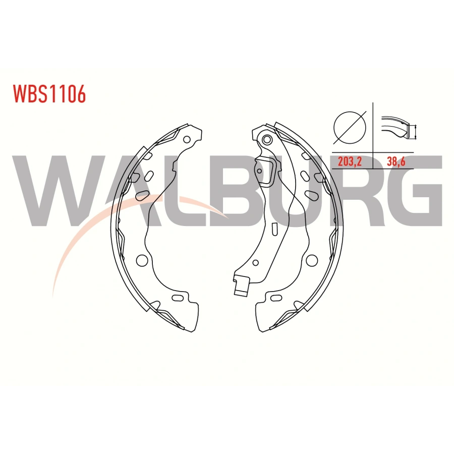 FREN PABUC BALATA ARKA DACIA LOGAN 1.5 DCI LEVYELI 203,2X38,6 mm 2004-2012/CELYSEE 1.6 HDI 2012-/301 1.6 HDI 2012-/SYMBOL III 1.5 DCI 2012-/NOTE 1.5 DCI 2013-/C3 II 1.4-1.6 HDI 2009-2016