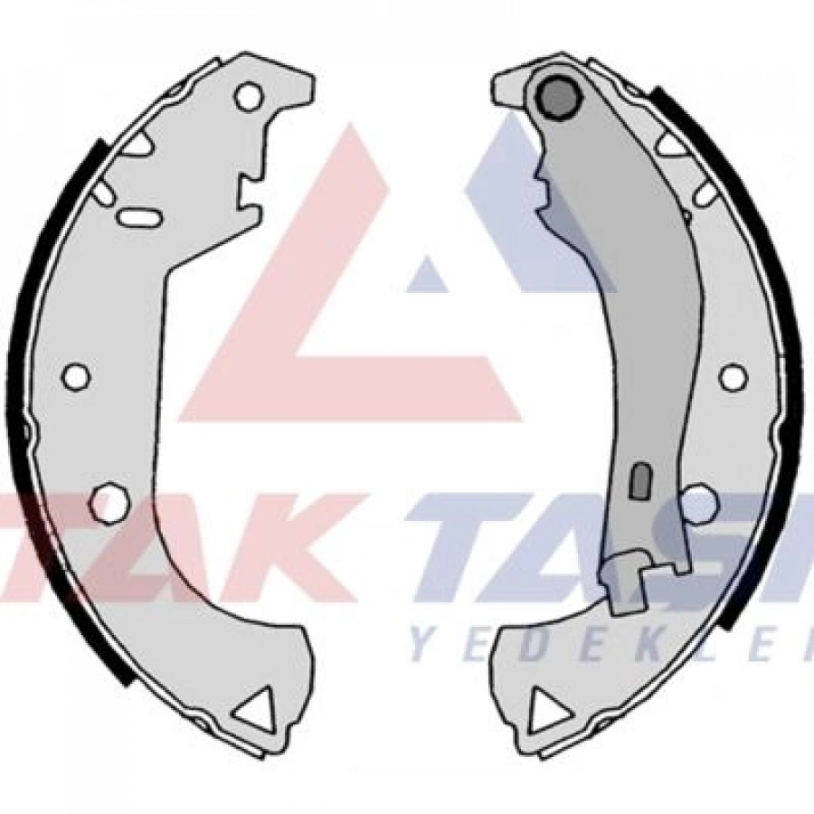 FREN PABUC BALATA ARKA FIAT DOBLO (119,223) 1.2i LEVYELI 228,6X41 mm 2001-2010/ DOBLO 1.3 MJT 2001-2010/ DOBLO 1.9 JTD 2001-2010