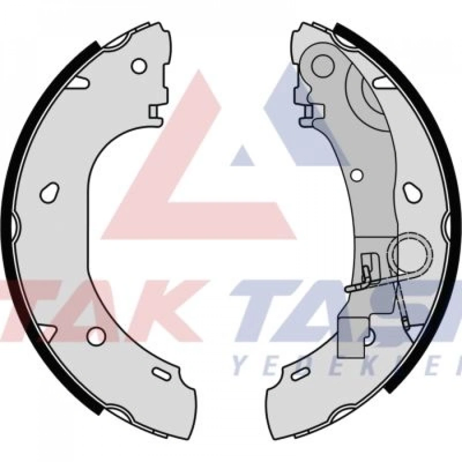 FREN PABUC BALATA ARKA FIAT DUCATO 2.3 JTD LEVYELI 254X57 mm 2002-2006/DUCATO 2.8 JTD 2002-2006/BOXER II 2.2 HDI 2002-2006/BOXER I 2.5 TDI 1994-2002/JUMPER I 2.5 TDI 1994-2002