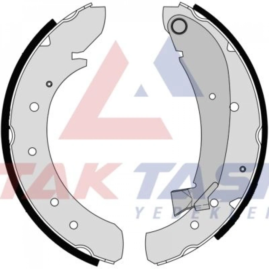 FREN PABUC BALATA ARKA FIAT DUCATO (230) 2.5 TDI 1.8q LEVYELI 254X57 mm 1994-2002/BOXER I 2.8 HDI 1994-2002/JUMPER I 2.5 TDI 1994-2002/JUMPY II 1.6 HDI 2006-/DUCATO (230) 2.5 D 1994-2002