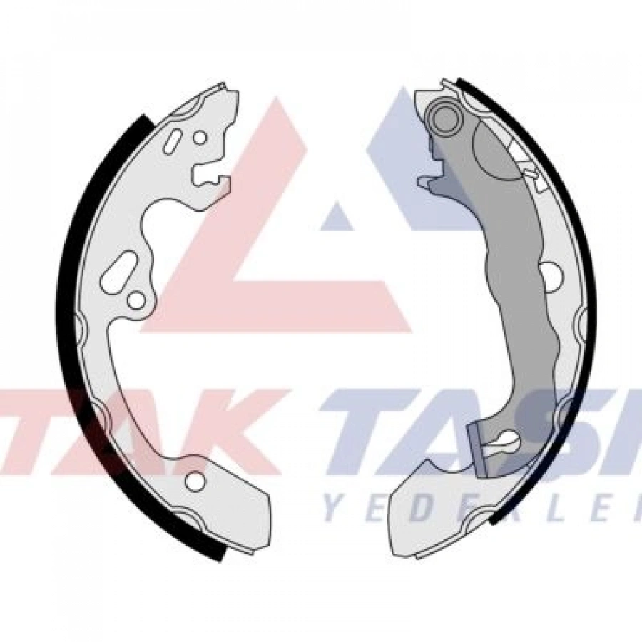 FREN PABUC BALATA ARKA FORD FOCUS I (DAW,DBW) 1.6i 16v LEVYELI 203,2x39 mm 1998-2004/ FOCUS I 1.8i 16v 1998-2004/ FOCUS I 1.6 TDCI 1998-2004