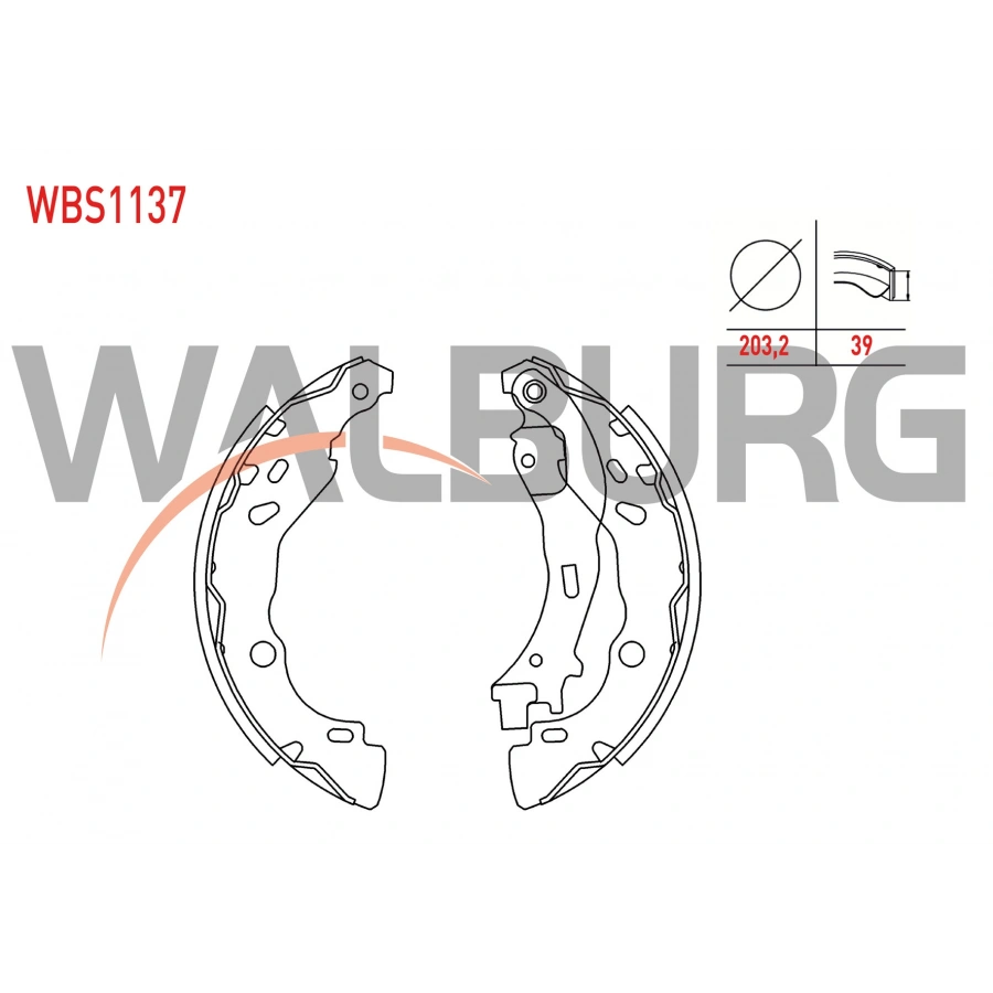 FREN PABUC BALATA ARKA LEVYELI 203,2x39 CITROEN C2 1.4 - 1.4 HDI - 1.6 2003-2009 / C3 (FC) 1.4 - 1.4 HDI - 1.6 - 1.6 HDI 2002-2009 / PEUGEOT 1007 1.4 2005-