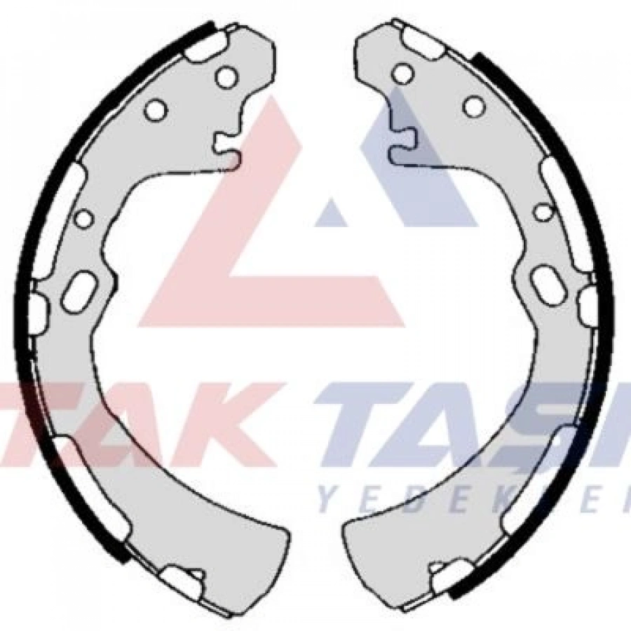 FREN PABUC BALATA ARKA NISSAN PICK UP (D22) 2.5 D 4X2 260X52 mm 1998-