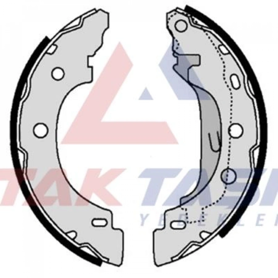 FREN PABUC BALATA ARKA RENAULT KANGOO (KC0/1) 1.4i LEVYELI 203,2X39 mm 1998-2008/ KANGOO 1.5 DCI- 1998-2008/ KANGOO 1.9 D- 1998-2008