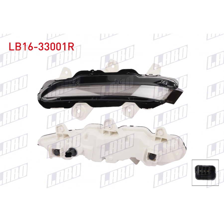 GUNDUZ FARI SAG PEUGEOT 208 2019- / P2008 2019-