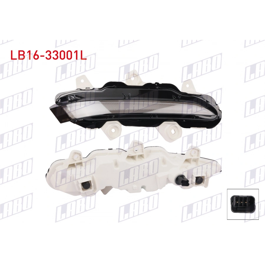 GUNDUZ FARI SOL PEUGEOT 208 2019- / P2008 2019-