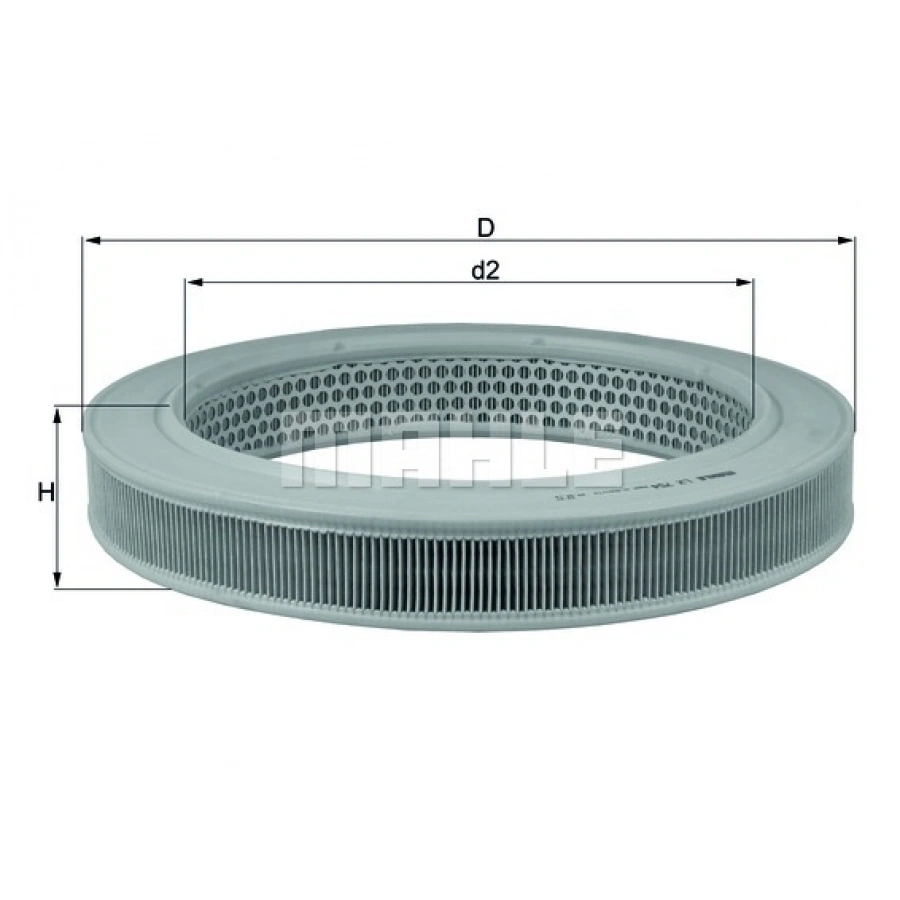 HAVA FILTRESI KARBÜRATÖRLÜ E198L W124-201 M102 85-90
