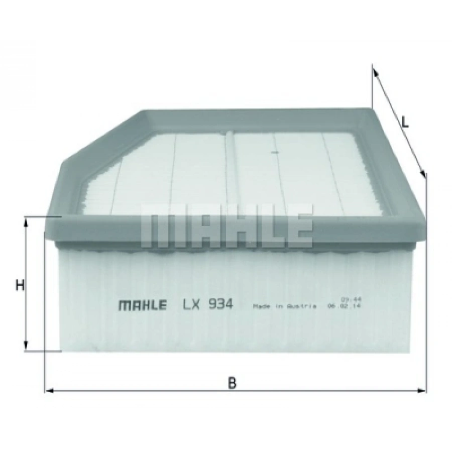 HAVA FILTRESI SOL PHAETON BGH 4,2 03-10