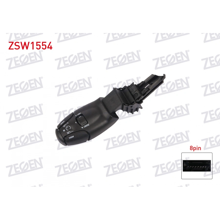 HIZ SABITLEME KOLU HAFIZALI 8 PIN CITROEN BERLINGO 1996-2008 / C3 II 2009-2016 / PEUGEOT 2008 2013- / 207 2006-2012 / 307 2000-2007 / 308 2007-2013 / 406 1995-2004 / 407 2004-2011 / PARTNER 2008-