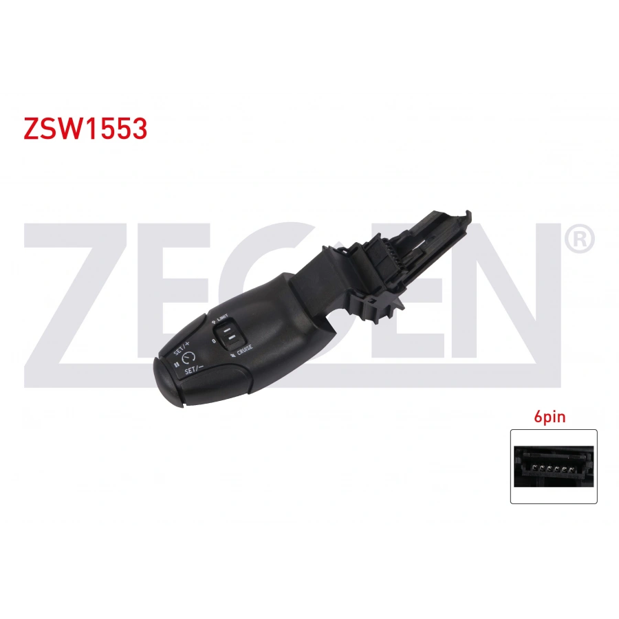 HIZ SABITLEME KOLU HAFIZASIZ 6 PIN CITROEN BERLINGO 96-08/ C2 03-09 / C4 09-/ C-ELYSEE 12-/ PEUGEOT 206 98-06 / 2008 13-/ 207 06-12/ 301 12-/ 308 07-13/ PARTNER 96-08