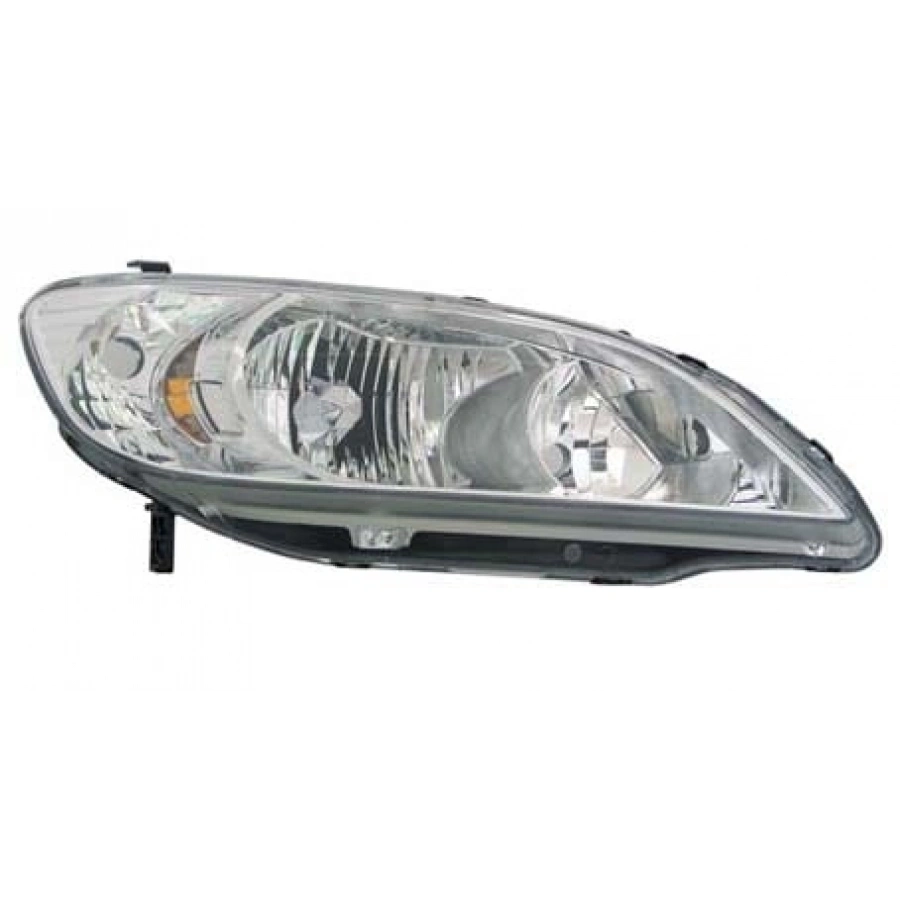 HONDA CIVIC- SD- 04/05; FAR LAMBASI SOL MANUEL (SİNYALİ SARI)(CAMI SETLİ) (PARK LAMBA DELİKSİZ)