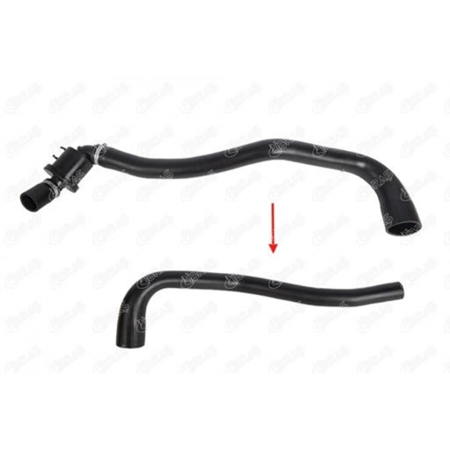 INTERCOOLER HORTUMU BÜYÜK OLAN 1 PARCA TRANSIT V-184 2.0 D 01-