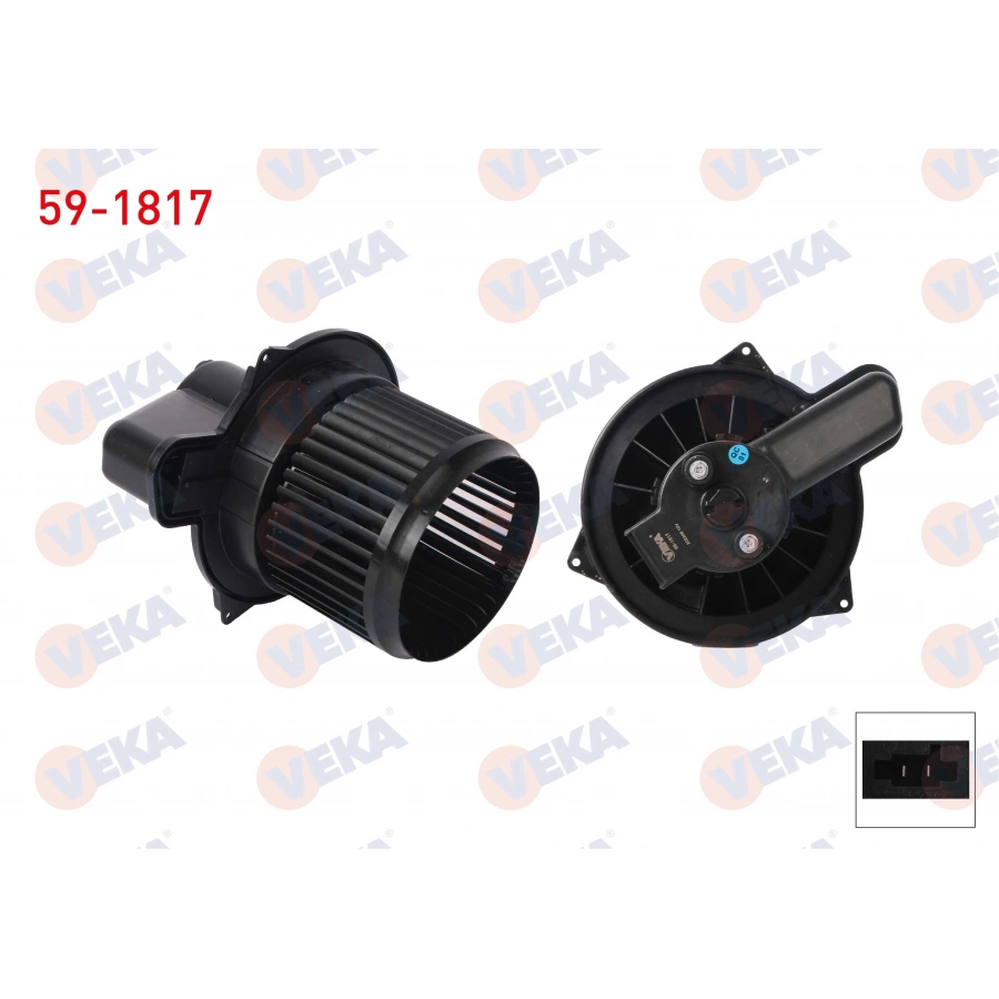 KALORIFER MOTORU 168W FIAT 500 2012- / PANDA 2012-